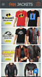 Mobile Screenshot of fanjackets.com